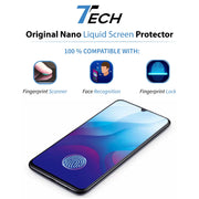 7Tech Original Liquid Glass Screen Protector- for 3 smartphones